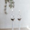 ⁦פמוטים קריסטל עם שבבי אבנים⁩ – תמונה ⁦2⁩